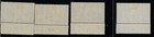 Mauritius Kgv Jubilee Plate   Set  Sg245-248 sc 204-207  Mh  Vf   Cv   35    c835