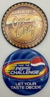 Vintage Pepsi Advertising Button Pin Pinbacks Take The Pepsi Challenge On Draft