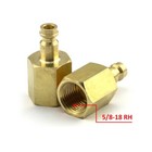 Weldingcity   Quick Gas Connect Adapter Female 5 8 -18  b  To  355  Male Gas Plug