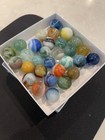 Vintage Glass Estate Marbles   Random Lot Of 30 Akro Peltier Vitro Christesen  