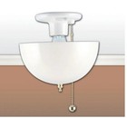 Westinghouse Lamp Shade Clip-on Dome White Acrylic A-shaped Bulb 1 Pk 81494 New 