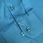 Nwt Women   s Silk Dress Shirt -size Medium  Teal Colored