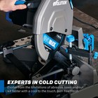 Evolution S14mcs  Cold Cut Mitering Chop Saw With 14 In  Evomax14st Blade