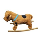 Scooby Doo Rocking Horse Ride On Plush Toy By Animal Adventures 28x12x19   Lxwxh