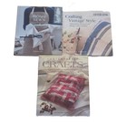 Vintage Style Home Rustic Sewing Projects For Charming Rooms Garden Book Lot 3pc