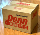 Penn Control Plus Green Dot Tennis Balls Case Of 36 Balls  12 Cans X 3 Balls 