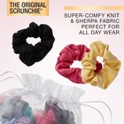 Scunci By Conair Comfy Knit   Sherpa Scrunchie - Hair Accessories - Hair Accesso