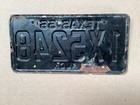 Vintage 1956 Texas Truck License Plate Original N1x 5248