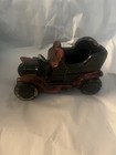 Vintage Car Planter Red Black Rubens Originals Antique Convertible Made In Japan