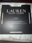 Lauren Ralph Lauren Home Queen Duvet Cover   2 Shams Gwynne Cream Cotton New