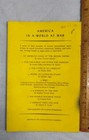 1941 The Monroe Doctrine Today Booklet By Grayson Kirk Wwii Era Vintage Pamphlet