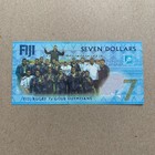 Fiji 7 Dollars Banknote 2016 Commemorative Rugby Gold Olympians Fijian Currency