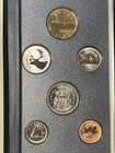 1996 Royal Canadian Mint Rcm 6 Coin Specimen Set  With Box And Coa Free Shipping