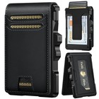 Abby Men   s Slim Rfid Leather Wallet With Pop-up Card Holder
