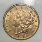 Sasa 1875 S Us Gold  20 Liberty Head Double Eagle - Ngc Ms 61