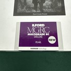 Ilford Multigrade Rc Deluxe 8x10 Pearl 45 Sheets Sheets Black white Paper
