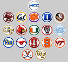 2026-2027 D1 Collage Football Fan Standing 2  Magnets  All 136 Teams 