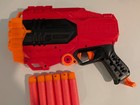 Nerf N-strike Mega Tri-break Blaster Kids Dart Gun Toy Tested Working W Darts