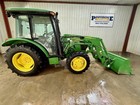 2018 John Deere 5055e Cab 4wd Tractor