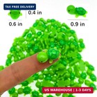200 Pcs Tiny Sea Turtle Figurine Green Mini Turtle Statue Miniature Sea Creature