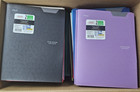  lot Of 100 Mead Five Star 2 Pocket 3 Prong Plastic Folder Multiple Colors V-758