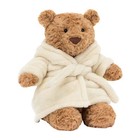 New Cute Jelly Cat Bathrobe Bartholomew Bear Stuffed Animal Doll Brand Gift