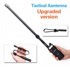 Cs Tactical Folding Antenna Sma-female Dual Band Vhf Uhf For Baofeng Radio 33cm