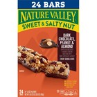 Nature Valley Sweet And Salty Nut Bars  Dark Chocolate Peanut Almond  24 Bars