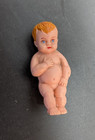 Vintage 1950 s Miniature Dollhouse Baby Rubber Poseable Dolls Family 2 Inch