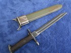 Very Rare Original Us Ww2 M1 Modified Bayonet And Scabbard Maker Wt 1943