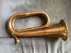 Antique Military Classy Copper Brass Bugle Great Condition India