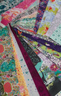 Tula Pink Fabric Strips Pack Bundle 100  Cotton Fabric Lot -more Than 2 Yards