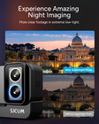 Sjcam Sj20 Dual Lens 4k Underwater Action Camera Night Vision 20mp Sport Camera