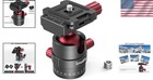Panoramic Ball Head With Quick Release Plate - Supports Dslr   Action Cameras