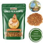 11-44lbs Bulk Dried Mealworms Non-gmo For Wild Birds Chickens Hen Meal Treats