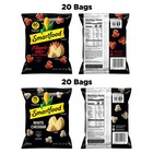 Smartfood Popcorn White Cheddar And Flamin  Hot White Cheddar Variety Pack Of 40