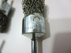 Weiler 10024 1 In  020 Stainless Steel Crimped Wire End Brush Made In Usa