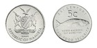 Namibia 5 Cents - 10 Dollars 6 Pieces Set  1993-2022  Km  2-21  Mint
