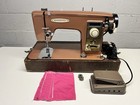 Vintage Rare Brother Deluxe Model 921 Heavy Duty Sewing Machine Pedal   Case