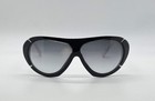 Versace 4047-y2k Archive Black white Wraparound Shield Sunglasses-grey Gradient
