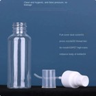1 200pc 30ml 60ml Travel Spray Bottle Plastic Transparent Perfume Empty Atomizer