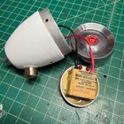 Custom White Powder Turner 251 Bullet Mic  1965 Shure White Controlled Magnetic
