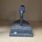 Vintage Cumberland  Sad  Cast Iron W  Handle