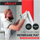 Vivlly1 8    Uncoupling Membrane 108 Sq  Ft 