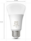 Philips Hue Smart Light Starter Kit - Includes  1  Bridge And  4  75w A19 E26 Le