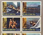 She Gods Of Shark Reef Roger Corman Lisa Montell 1958 11x14 Lobby Card Set Of 8