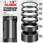 Carbon Fiber Bike Headset Spacers  1 1 8 Inch  12 Pack  6 Sizes  Lightweight