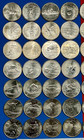 Complete Statehood State Quarters And Us Territory Set Of 56 Uncirculated Coins
