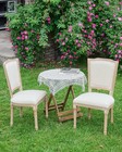 Vonluce Set Of 2 French Country Dining Room Accent Chairs - Used