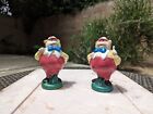 Disney Alice In Wonderland Salt Shakers Tweedle Dee   Dum -  Used 